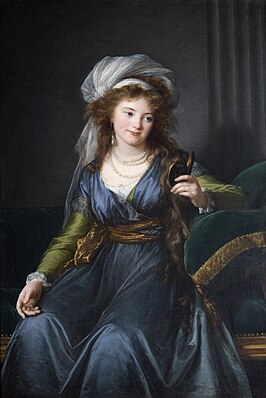 Portret van gravin Catharina Skavronskaja