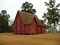 St. Andrew's Episcopal Church, Prairieville, Alabama Note the buttresses.