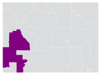 Map of the district