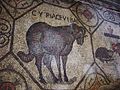 Early Christian mosaic.