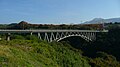 The former Aso Bridge, also known as ‘Red Bridge’, Minamiaso, Kumamoto