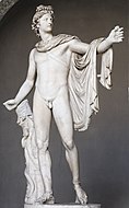 Sau Leochares Apollo Belvedere Museo Pio-Clementino