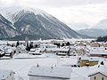 Bever GR (Blick nach Süden mit Muottas Muragl)