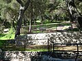 Southwest view of picnic area