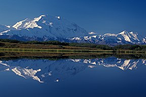 Denali und Reflection Pond