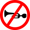  New version File:Horn prohibited sign (India).svg
