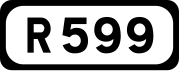 R599 road shield}}