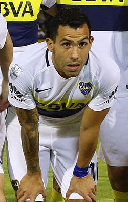 Tévez a Boca Juniors színeiben 2016-ban