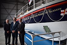 Julia Park Barry of Glasgow at the Opening Ceremony in Peterhead June 2019