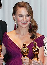 Photo of Natalie Portman at the 83rd Academy Awards in 2011.