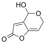 Structuurformule van patuline