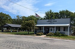 Promise City, Iowa, Community Center and city park