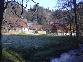 ⊙49.0558489.552429 Die Hammerschmiede an der Rot bei Mainhardt