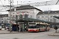 Südtirolerplatz, Knoten der O-Busse