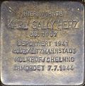 Stolperstein Köln, Karl Sally Herz (Häuschensweg 18)