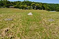 Site of the Middle Gate current temple in back