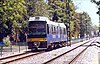 A Tren de la Costa train in operation