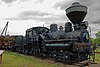 A Willamette locomotive on static display at the Fort Missoula Museum, Montana, in 2008