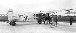 Bellanca WB-2 „Columbia“, 1927