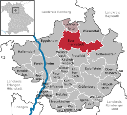 Ebermannstadt – Mappa