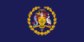 Barbados Devlet Başkanı bayrağı (2021 yılında tam bağımsızlık ilanıyla kullanılmaya başladı)