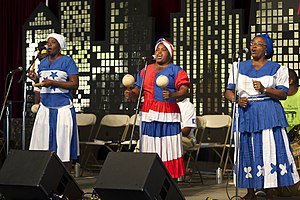 Umalali featuring the Garifuna Collective on the Peace Corps World Stage at Smithsonian Folklife Festival 2011