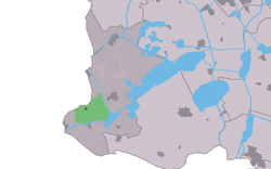 Location in the former Nijefurd municipality