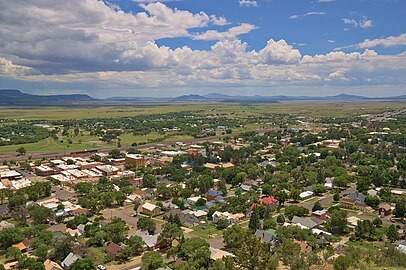 Raton, New Mexico as viewed from Goat Hill Scenic Overlook