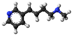 Ball-and-stick model of rivanicline