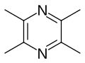 2,3,5,6-Tetramethylpyrazine (nattō, fermented cocoa beans)