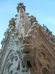 Neo-Gothic tower on Zagreb Cathedral