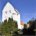 Turm der Kirche von Tranebjerg (Samsø)