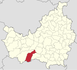 Location in Cluj County