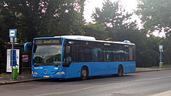 Mercedes-Benz Citaro a HÉV-állomásnál