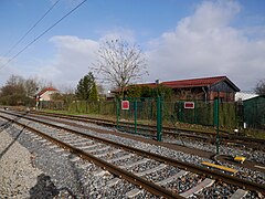 Hamminkeln, Gleisanschluss zum Max-Bögl-Werk