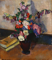 Astrid Holm, 1912, Opstilling med blomster (Stillleben mit Blumen)