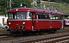 A preserved German railbus in 2007