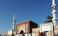 The mosque is very busy during the Islamic festivals of Eid and Ramadan