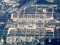 Η κάτοψη του Διεθνούς Αερολιμένα του Ντάλας/Φορτ Γουόρθ