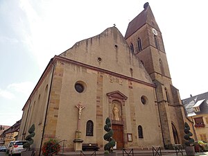 Katholieke kerk Saints-Pierre-et-Paul in Eguisheim