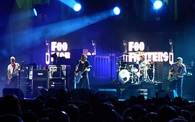 Ban nhạc Foo Fighters, kỷ lục gia của giải thưởng với năm chiến thắng