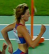 Lucia Klocová – ausgeschieden als Sechste des zweiten Halbfinals