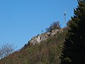 Sendeturm auf dem Malesfelsen