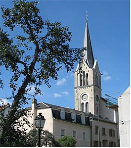 Kerk in Mensdorf