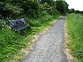 Seat on towpath Tunnels & Bridges