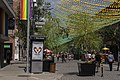 Ausgang des U-Bahnhofs Beaudry im Lesben- und Schwulenviertel von Montreal