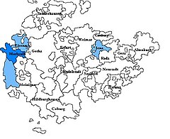 Mapa opisywanego kraju