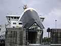 Ferry to Uig at Tarbert terminal (2004)