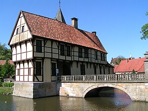 Poorthuis van kasteel Burgsteinfurt