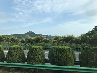 View near Hongshan, Yingshan